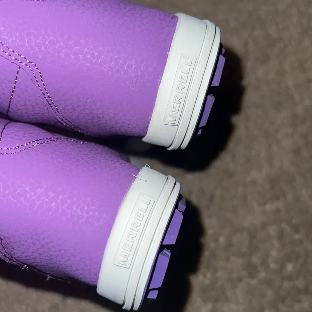 Kids Purple Winter Boots - Merrell